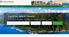 Desktop Screenshot of landsofhawaii.com
